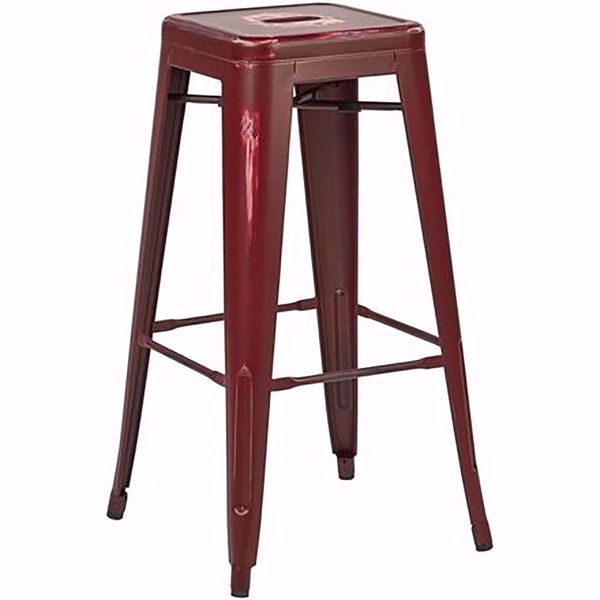 Picture of Bristow Ant Red Barstool 4 Pack *D