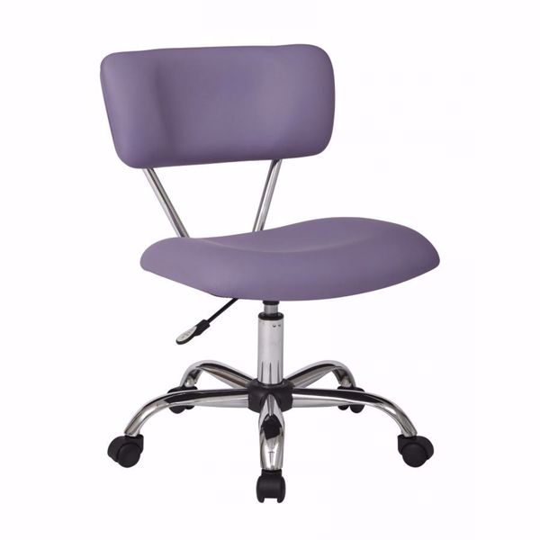 Picture of Vista Purple Vinyl Office Chair *D