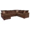Picture of 2PC LAF Chaise Cocoa Sectional