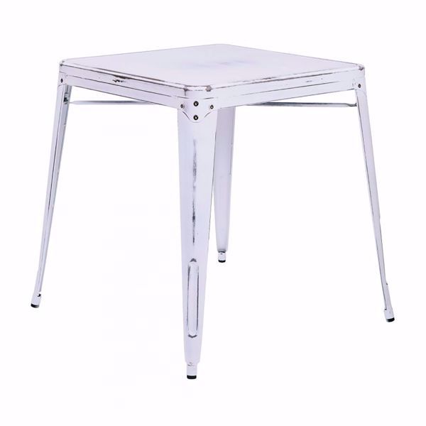 Picture of Bristow White Metal Table *D