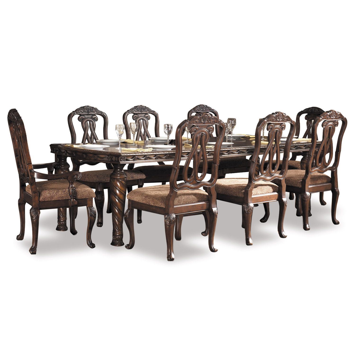 North Shore Dining Table D553-35 | Ashley Furniture | AFW.com