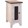 Picture of Pueblo White Chairside Table