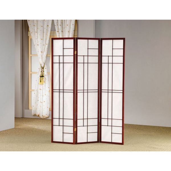 Picture of Folding Screen, Brown Red *D