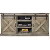 Picture of Farmhouse 66-Inch TV Console, Aged Gray