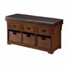 Picture of Storage Bench Brown *D
