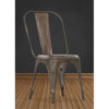 Picture of Rust Retro Cafe Side Chair