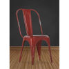 Picture of Red Retro Cafe Side Chair