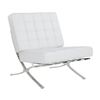Picture of Accent Chair, White/Chrome *D