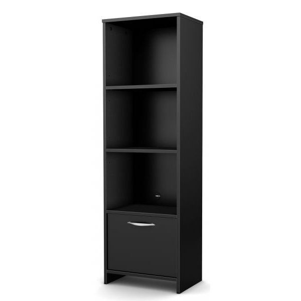 Picture of Step One - 3-Shelf Bookcase, Black *D