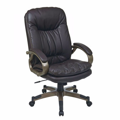 Picture of Executive Espresso Bonded Leather Chair *D