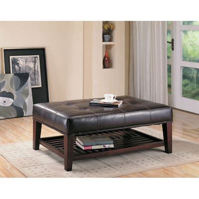 Picture of Brown Ottoman *D