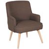 Picture of Nataile Chocolate Arm Chair