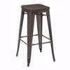 Picture of Gunmetal Indio 30-Inch Stool 4Pack *D