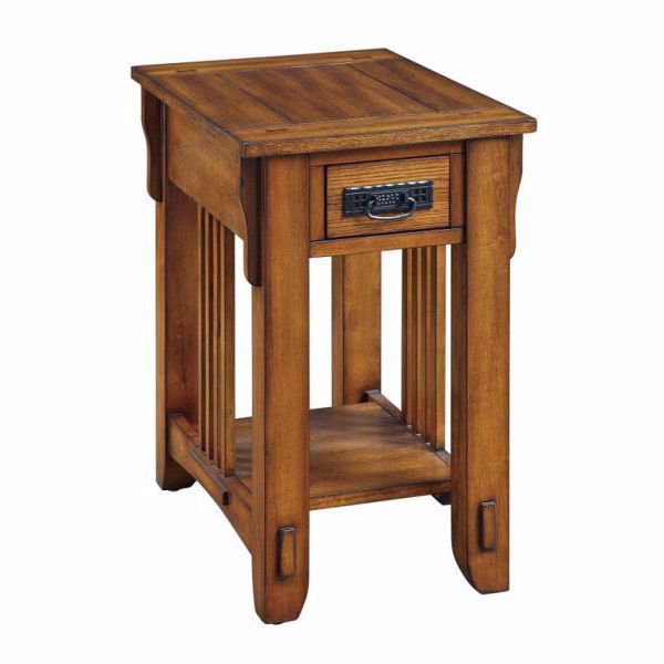 Picture of Chairside Table, Brown *D