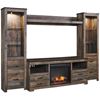 Picture of Trinell Wall Unit With Fireplace Console