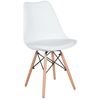 Picture of Aksel White Molded Chair