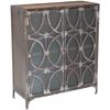 Picture of Iron Cabinet With Glass Doors