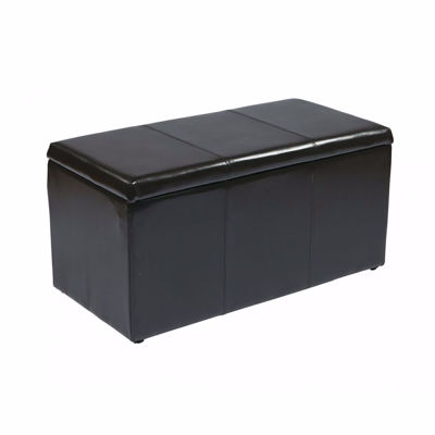 Picture of Esp Bonded Leather Ottoman Set *D