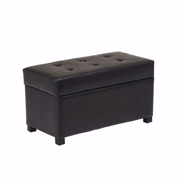 Picture of Esp Leather Storage Ottoman *D