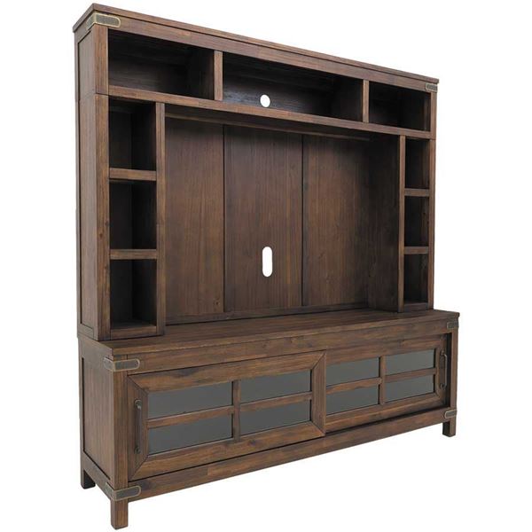 Picture of New Castle 74 Inch TV Console / Hutch