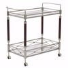 Picture of Serving Cart with Clear Tempered Glass