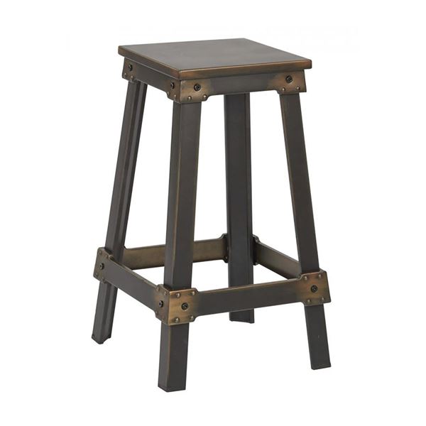 Picture of Copper Newcastle 26in Mtl Stool *D