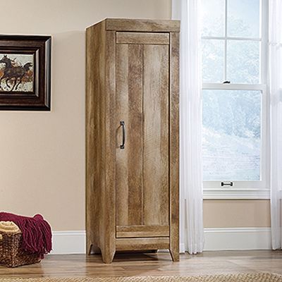 Picture of Adept Oak Narrow Storage Cabinet