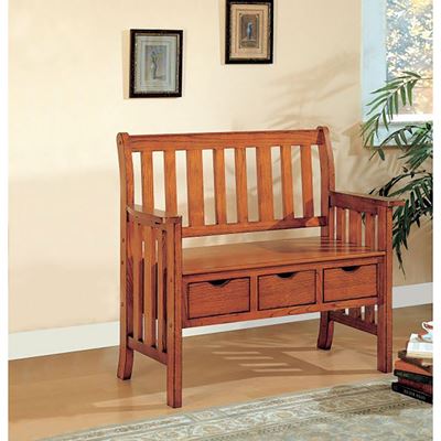 Picture of Storage Bench, Wbrown *D