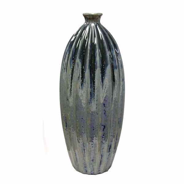 Picture of Fletcher Blue Bottle Vase