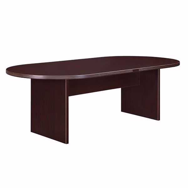 Picture of Fairplex Mocha 8' Racetrack Conference Table