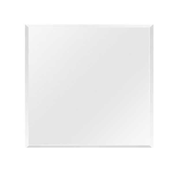 Picture of 1 inch beveled square glass top 36x36