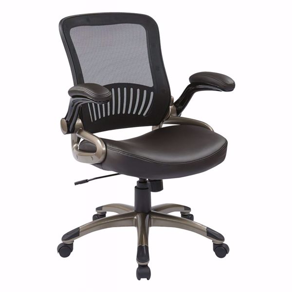 Picture of Screen Back Bonded Leather Managers Chair EM35201-EC1 *D