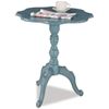 Picture of Blue Scalloped Table
