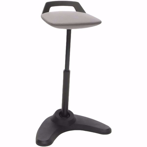 Picture of Perch Grey Sit-Stand Stool