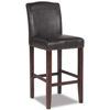 Picture of 30" Brown Faux Leather Barstool