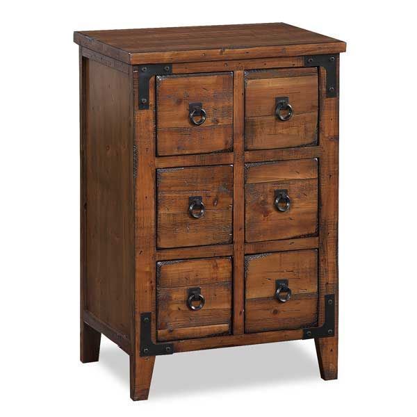 Picture of 6 Drawer Rustic Cabinet