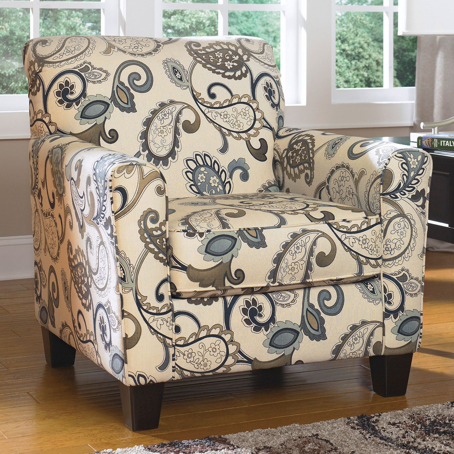 Yvette Paisley Accent Chair CC-779AC | Ashley Furniture | AFW.com