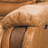 Picture of Wayne Leather Power Reclining Sofa with Drop Down Table