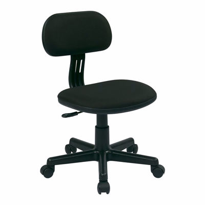 Picture of Black Fabric Office Chair