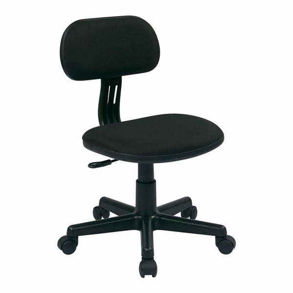 Picture of Black Fabric Office Chair 499-3 *D