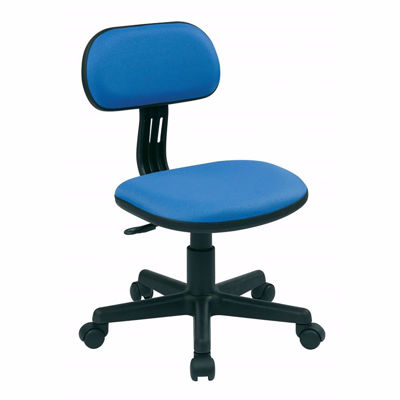 Picture of Blue Fabric Office Chair