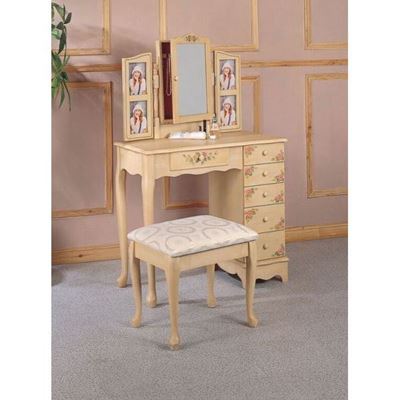 Picture of Two Piece Vanity Set, Ivory *D