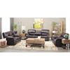 Picture of Wade Brown Top Grain Leather Reclining Loveseat