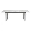 Picture of Atlas Coffee Table Stone & Brushed Stainless Steel