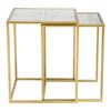 Picture of Calais Nesting Tables Brass *D
