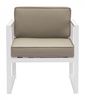 Picture of Golden Beach Arm Chair White & Taupe , SET OF 2 *D