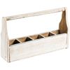 Picture of Compartment Box With Handle White
