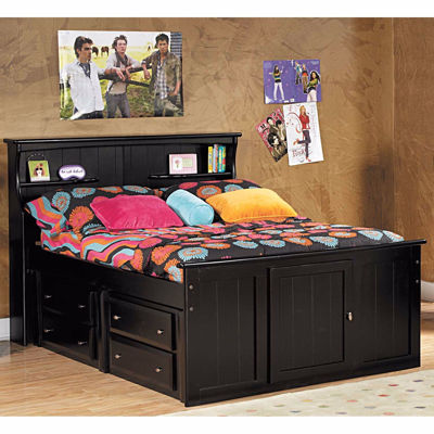 Picture of Laguna Full Bookcase Bed With Underbed Storage