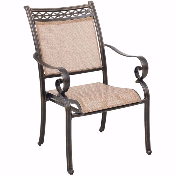barnwood sling patio chair ivy14115