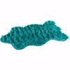 Picture of Boho Teal Faux Fur Throw Rug *P